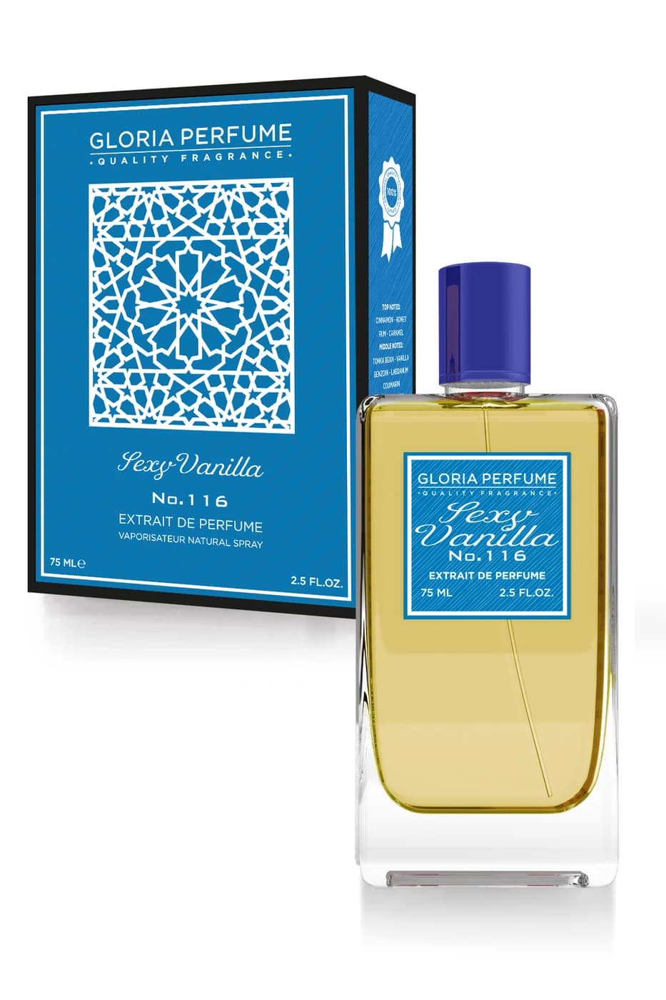 SEXY VANILLA 75 ML EDP PERFUMY UNISEKS - zdjęcie produktu